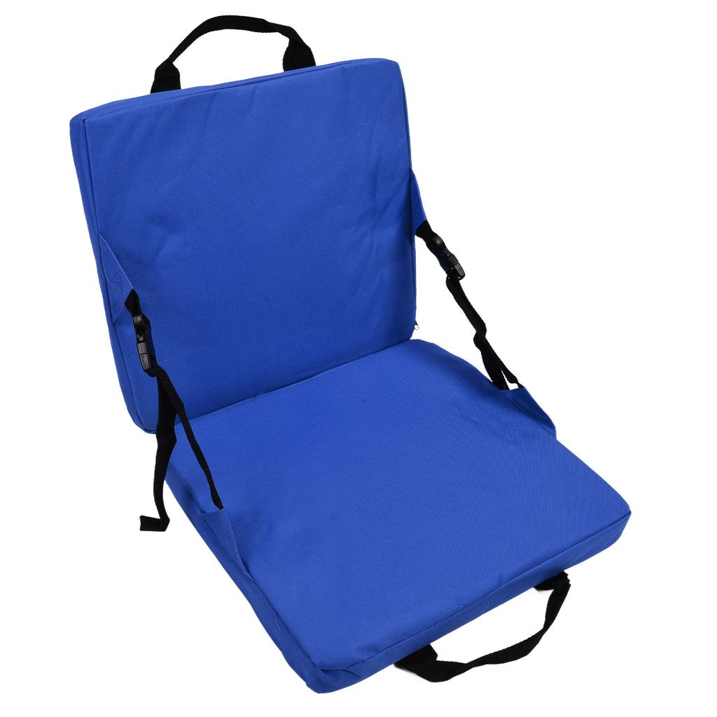 Chair Cushion Foldable Portable Soft Comfortable Seat Cushion with Backrest for Outdoor Camping