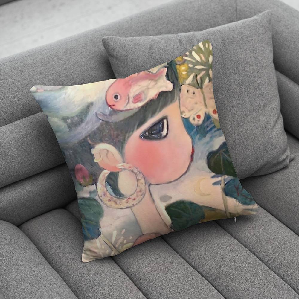 A-Aya T-Takano A-Kunst Kissenbezug Kissenbezug Zuhause Sofa Kissen Autokissen Kissenbezug Büro Kissenhülle Kissen