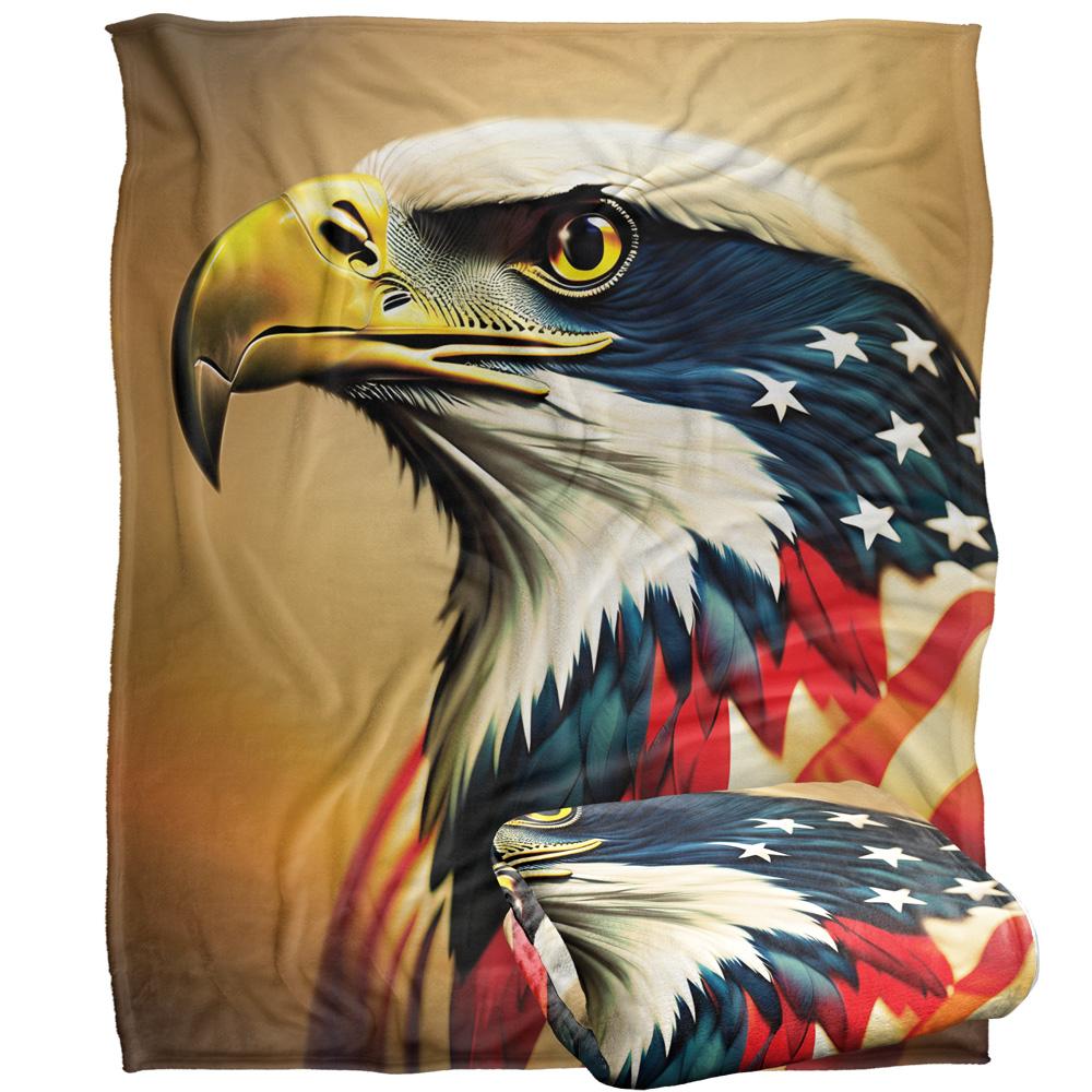 JQ Licensing James Piazza Silky Eagle Supersoft Blanket