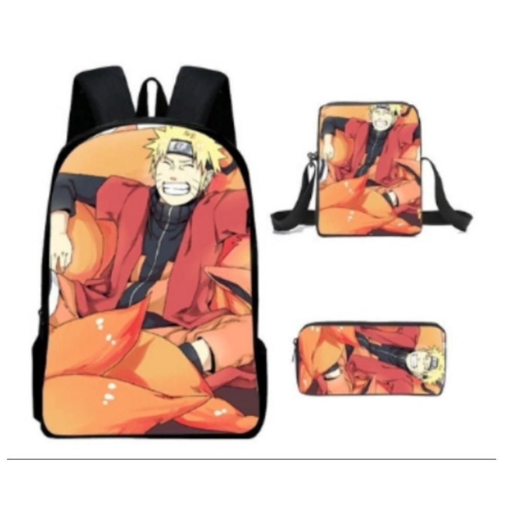 Naruto Schoolbag European and American Animation Backpack