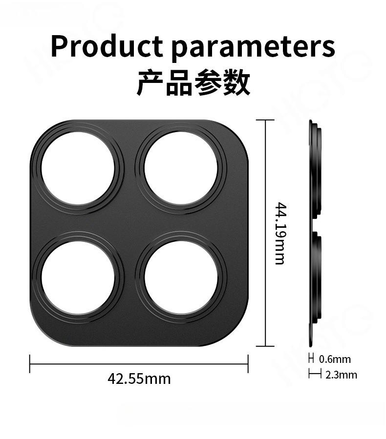 Aluminum Alloy Frame Full Lens Coverage Protector Cover For Motorola G77 G67 G86 G56 G66Y/J Anti-scratch Camera Lens Protect Cap