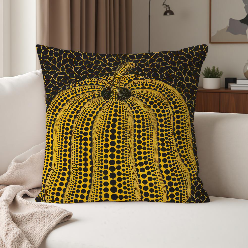Japanese Artist Y-yayoi Kusama Pillow Case Suitable For Bedrooms Living Rooms Cars Home Decoration