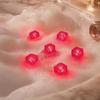 12 Pcs Glowing Ice Cubes Water Activated Color Changing LED Lights Submersible Bar