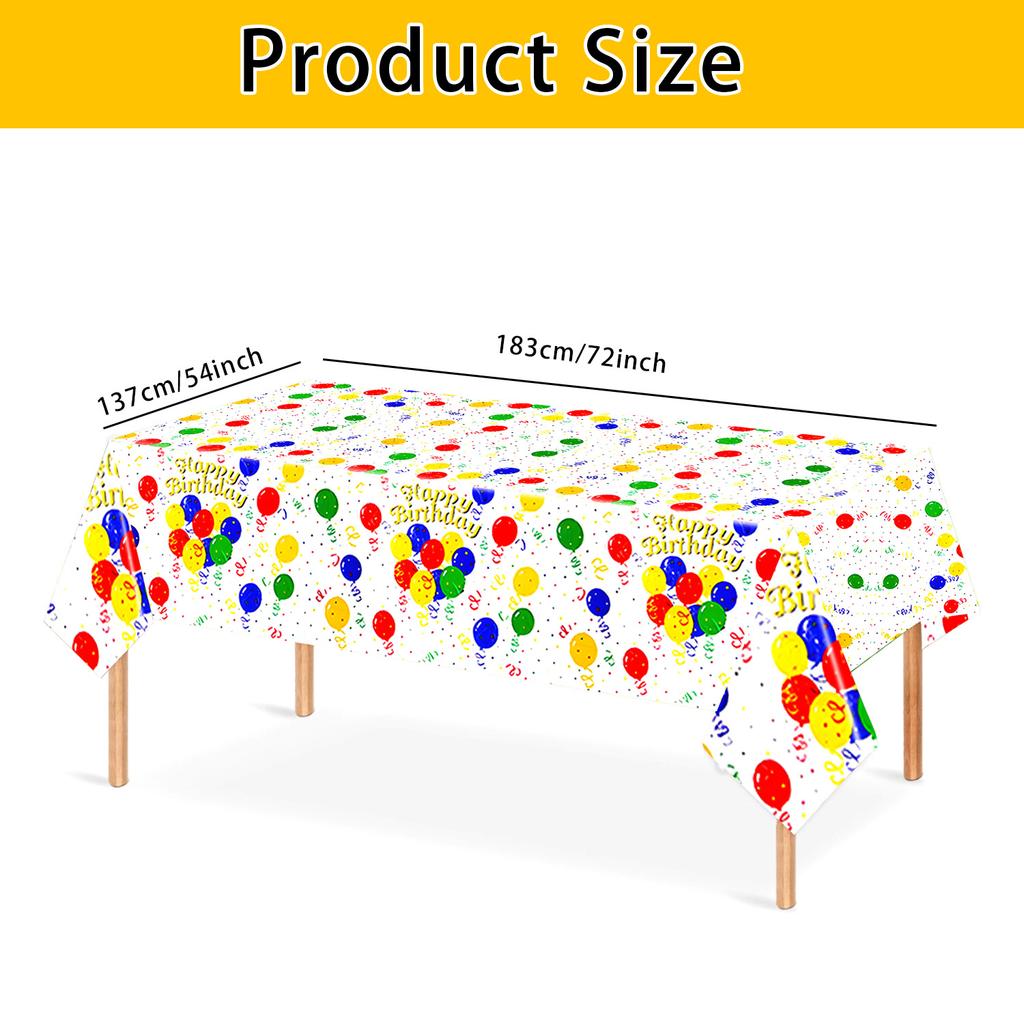 Leaf Cake Birthday Party Decoration Tablecloth Children'S Birthday Party Tablecloth