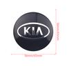 2026 Hot Car Sticker 4PC 56mm 60mm Car Wheel Center Covers Sticker Hub Cap Decoration For KIA Ceed Sorento K5 Rio Sportage Soul 
