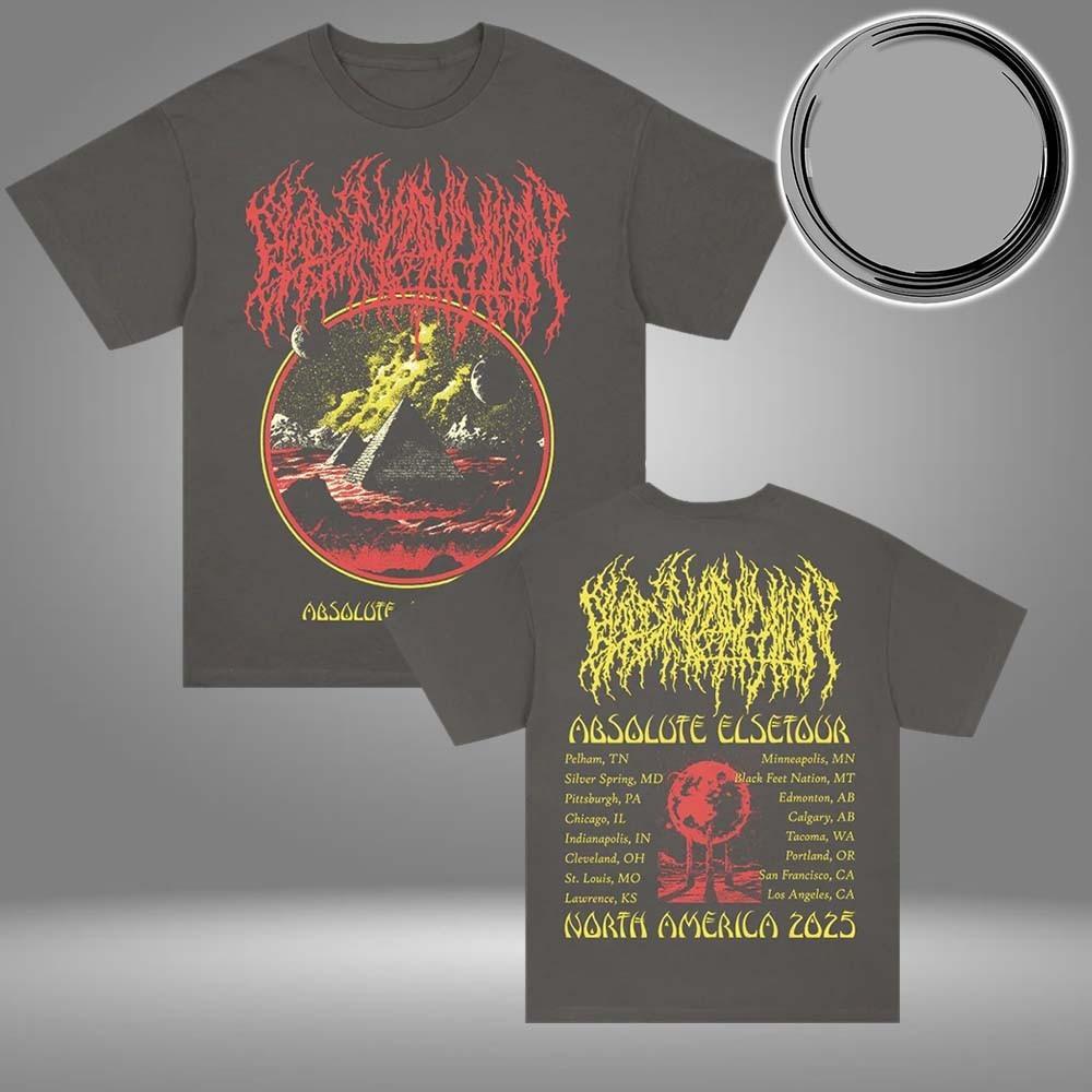 Blood Incantation Pyramid Summer 2026 Tour Two Sided Unisex T-Shirt All Size S-4 XXXL