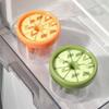 Clear Base 8 Hole Ice Cream Mold Plastic Ice Cream Makers Durable Ice Cube Tray  For Home