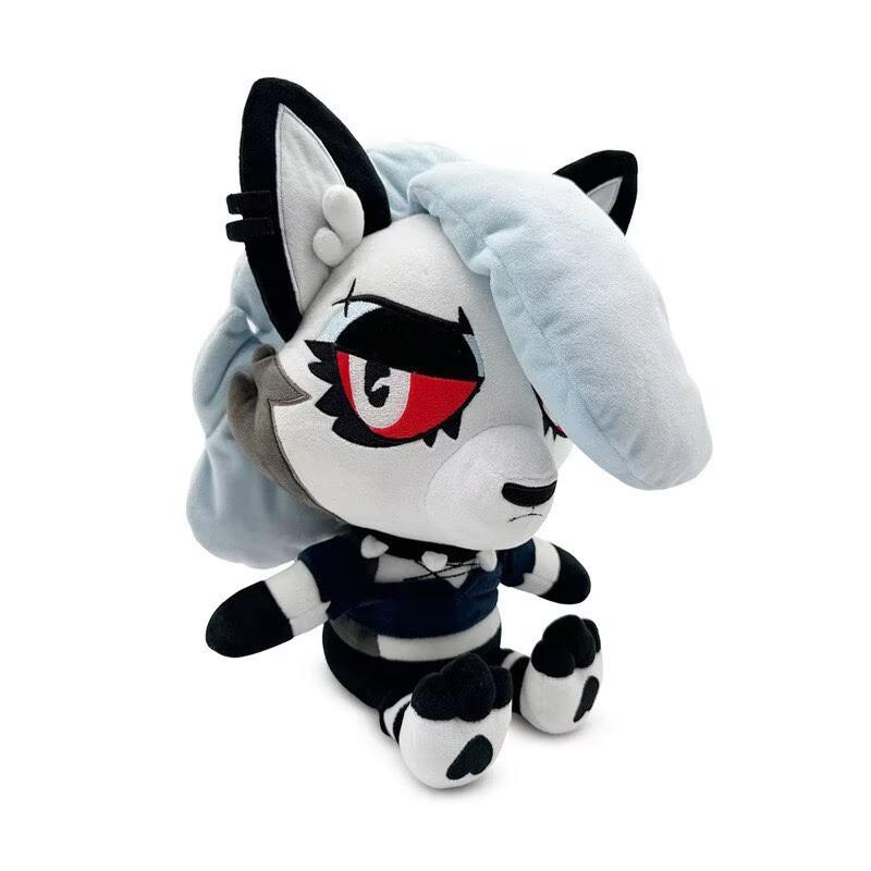 Hazbin Loona Wolf Plüschtiere Geburtstag Film Tier Wolf El Loona Kuscheltiere Feiertagsgeschenk 25cm Puppen Party Zuhause Sammeln