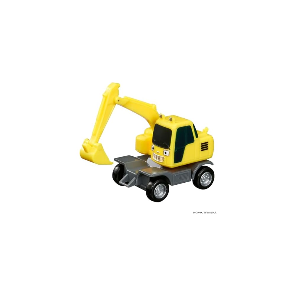 Bandai Chibikko Bus Tayo Mini Car Toy Set with Friends, Colorful Design, Durable Plastic, Kids' Play Vehicle