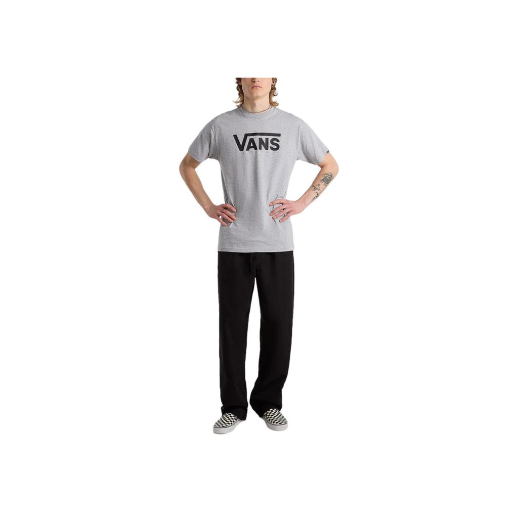 Vans Solid Color Drawstring Straight-Leg Casual Pants Men Bottoms Black VN00000DBLK