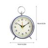62KD Decorative Classical Alarm Clock with Nightlight for Bedroom Snooze Feature