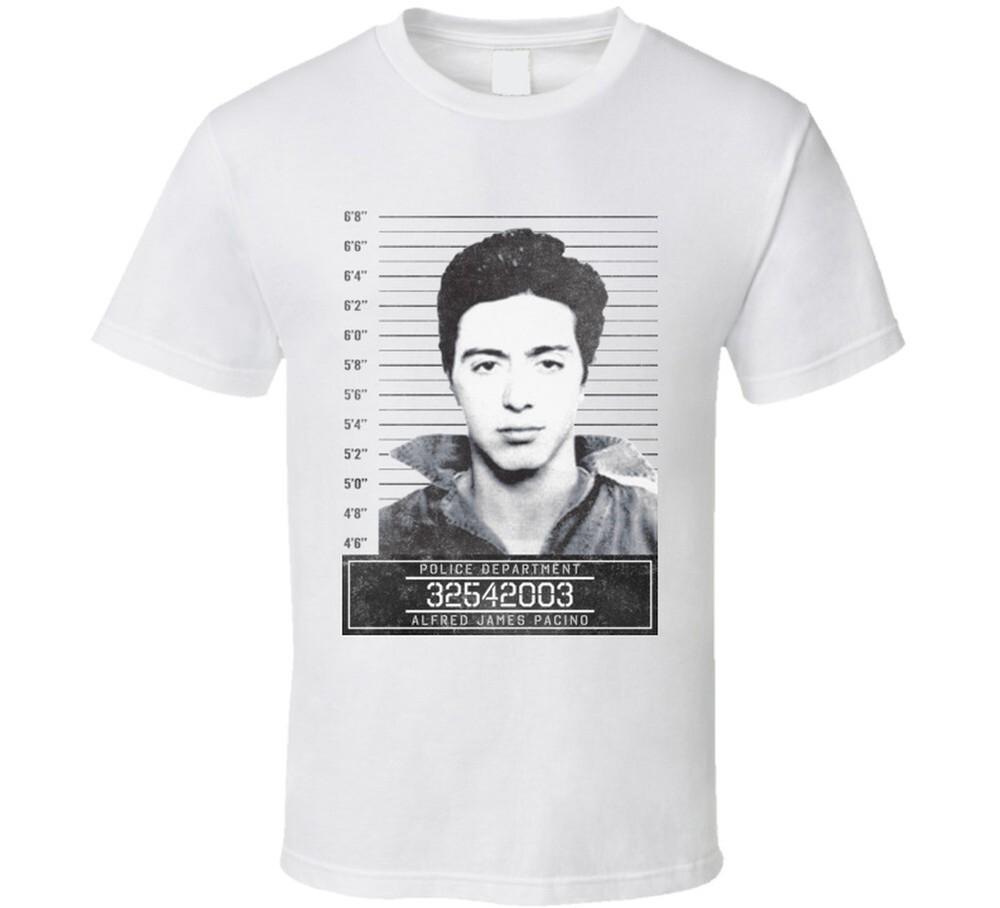 Альфред Джеймс Аль Пачино Знаменитость Фоторобот Полицейское Управление Футболка Унисекс Футболка XXXL