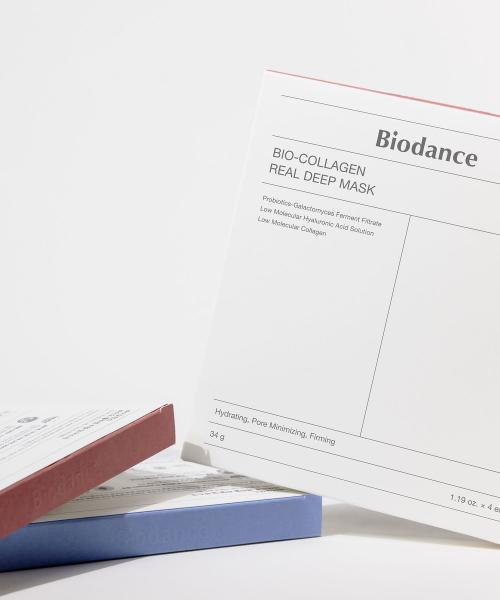 Biodance Collagen Mask (4ea) + Ceranol Mask (4ea) (+ Ceranol Pad 2ea)