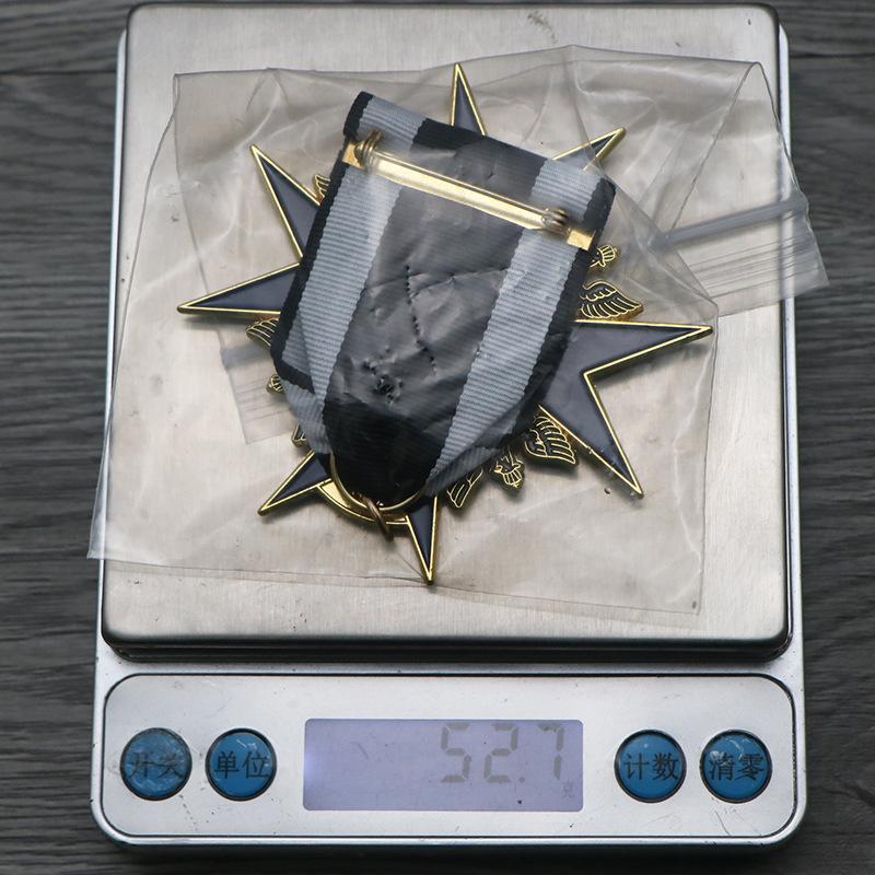 Black Eagle Medal, Blue Knight Medal, Necklace Pendant, Commemorative Medal, Film and Television Props