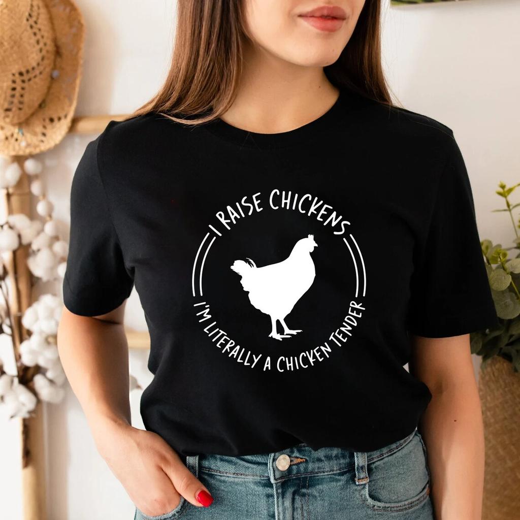 Funny Chicken Shirt Chicken Girl Shirt Chicken Mom Shirt Farm Girl Shirt Farm Family ShirtChicken Tee Farmer Dad Shirt