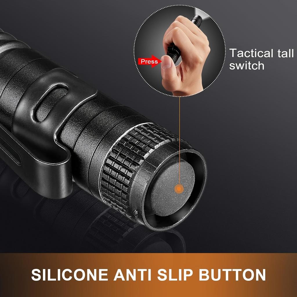 10pcs Mini Portable LED Pen Light Super Bright Master Holds Flashlight Pocket Flashlight Camping Outdoor Emergency Situations
