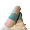 Shiny Pink Erotic Stockings for Women Thigh High Socks Slightly Shining Over Knee Hosiery Black White Sexy Stocking