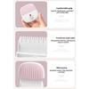  Pettine e Tagliacapelli 2 in 1 per Bambini, Rifinisce Frange e Capelli Spezzati, Taglia-frange Manuale Portatile, Tagliacapelli per Bambini
