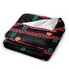 Donkey Kong Blanket Arcade Game Collage Vintage Retro Fuzzy Funny Breathable Throw Blankets for Bedding Lounge Spring Autumn
