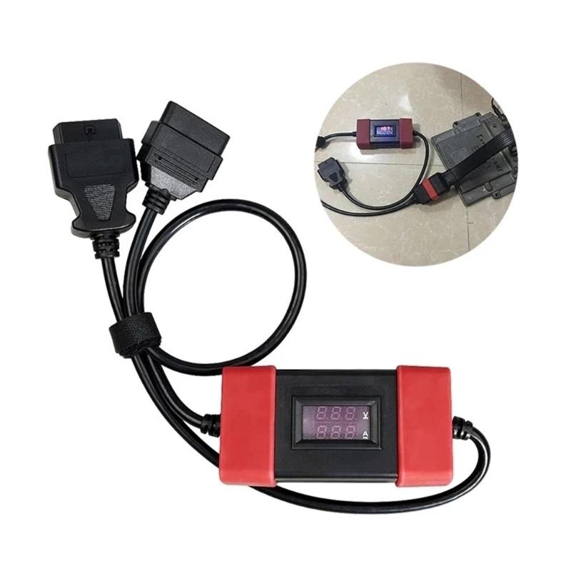 12V na 24V Konvertory Lanovka Pro Těžký Nákladní Automobil Vznětové Motory OBD Skener Adaptér
