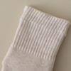 Women's Winter Anti-Odor Five-Toe Mid-Tube Socks - Thick, Warm, Sweat-Absorbent Cotton Terry.