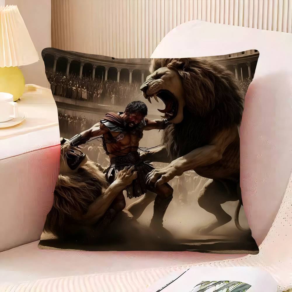 G-Gladiator Personalized Pillow Dust Cover Bedroom Kids Party Decoration Pillowcase Birthday Children Gift