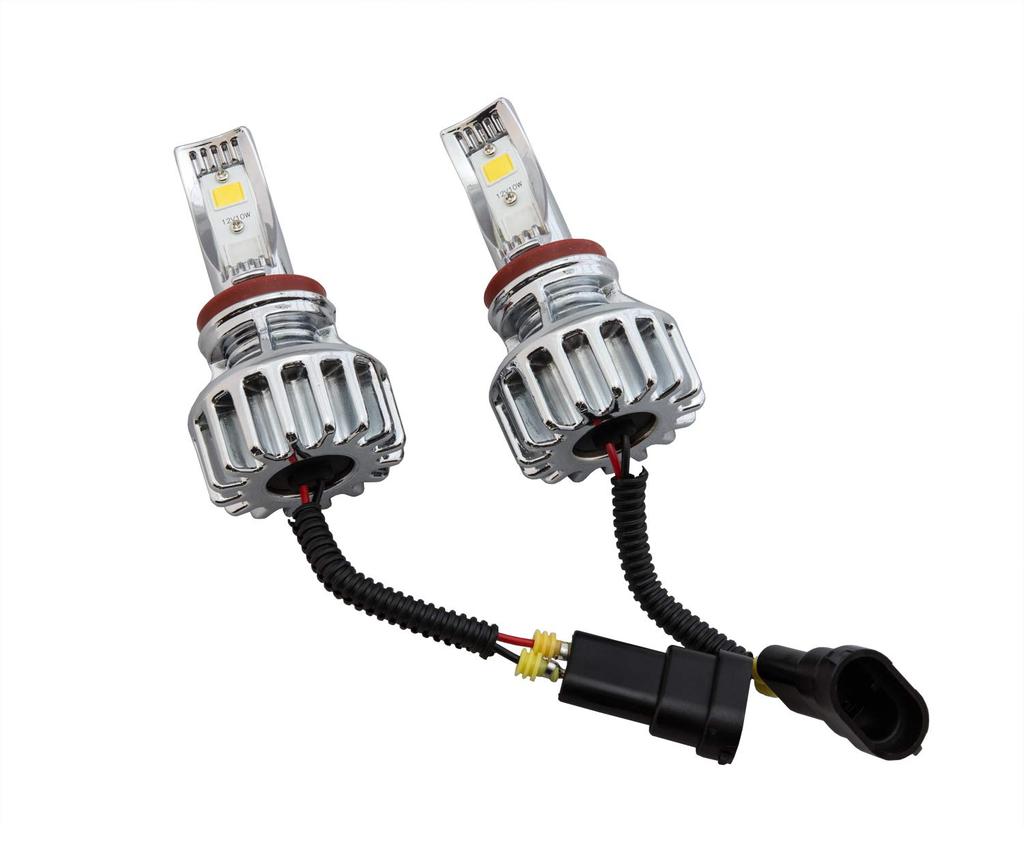 POLARG P2192W J-203 LED Headlamp, Fog Lamp, H8, H11, H16, 6700K, 2500lm, , 10W, White, Made in Japan