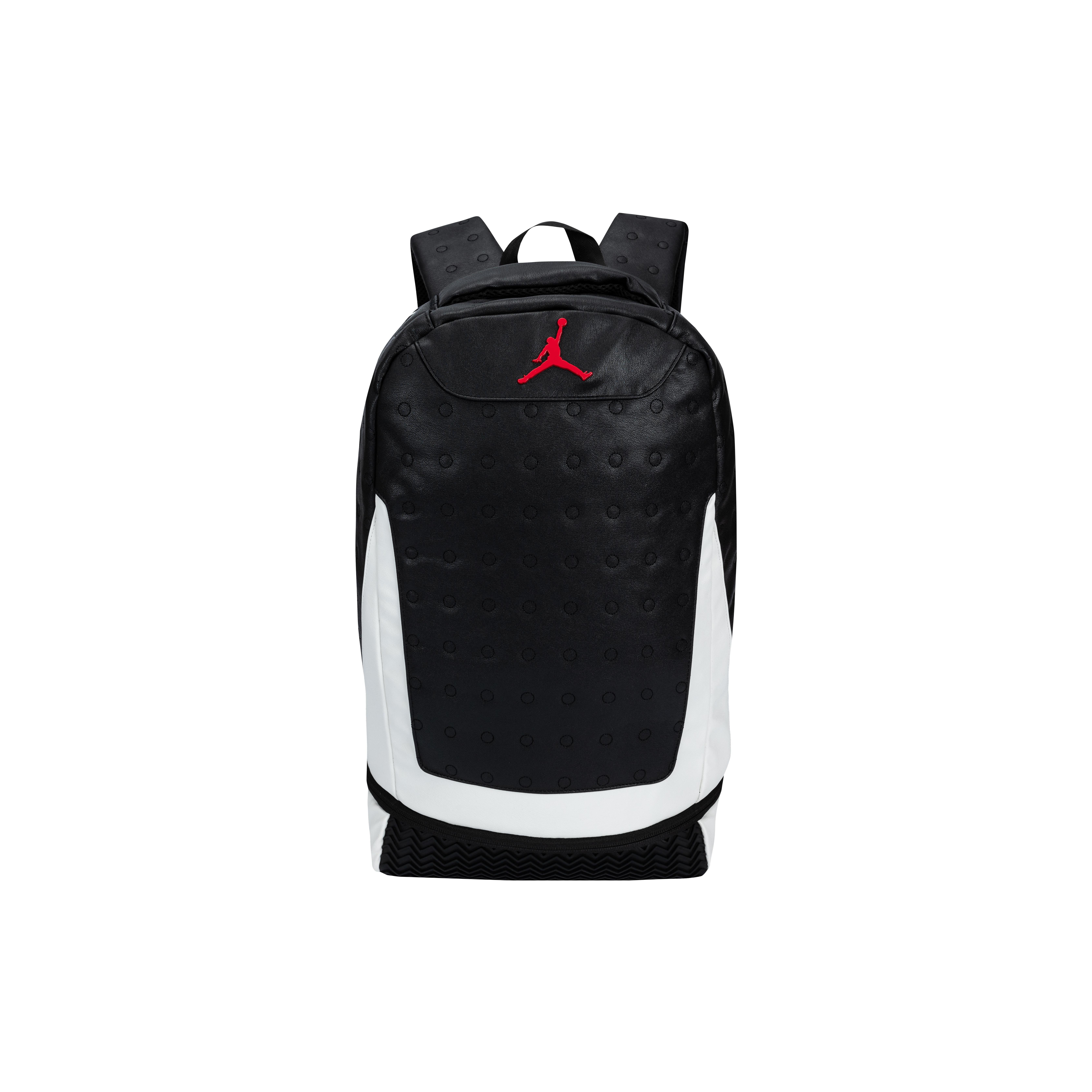 

New Jordan Polyurethane Basketball Bag Backpack Regular Unisex Black/White HA4464-011 29.0*18.0*50.8CM
