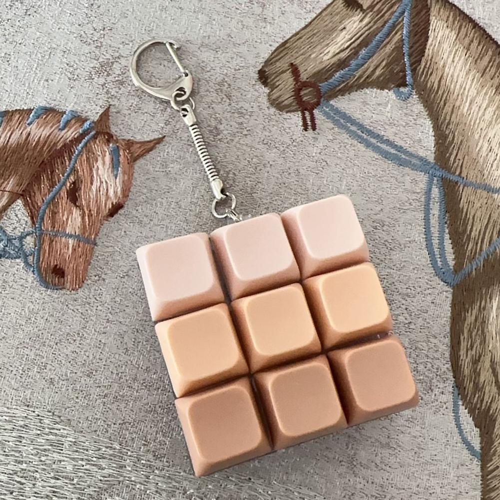 Decompression 9 Keyboard Key Toy For Adults Antistress Toys Boys Girls Anti Stress Finger Keyboard Games Keychain Gifts