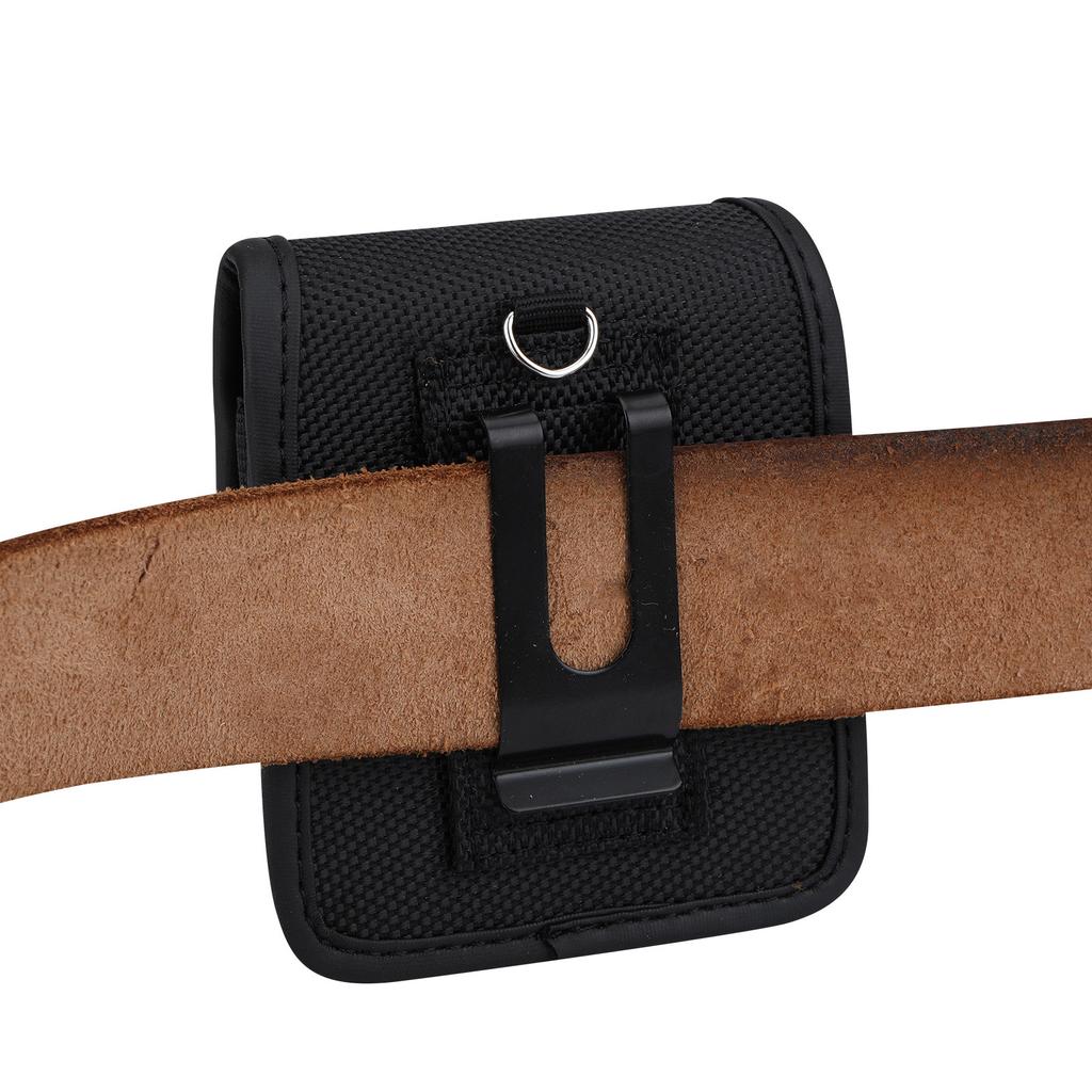 Multifunction Black Oxford Cloth Belt Pouch Phone for Case Cover Belt Clip Waist Bag Riding Pouch for Flip/Z Flip/Razr 5