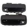 2PCS Black Outer Door Handle ABS Door Pull Handle for TACOMA (1995-2004) Vehicle Body Refit