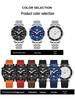 Oufanni Men's Rotating Bezel Quartz Watch - Waterproof, Douyin Style, High-Value with Single Calendar