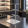 Stainless Steel Eyewear Display Stand Space-Saving for Showroom Displays