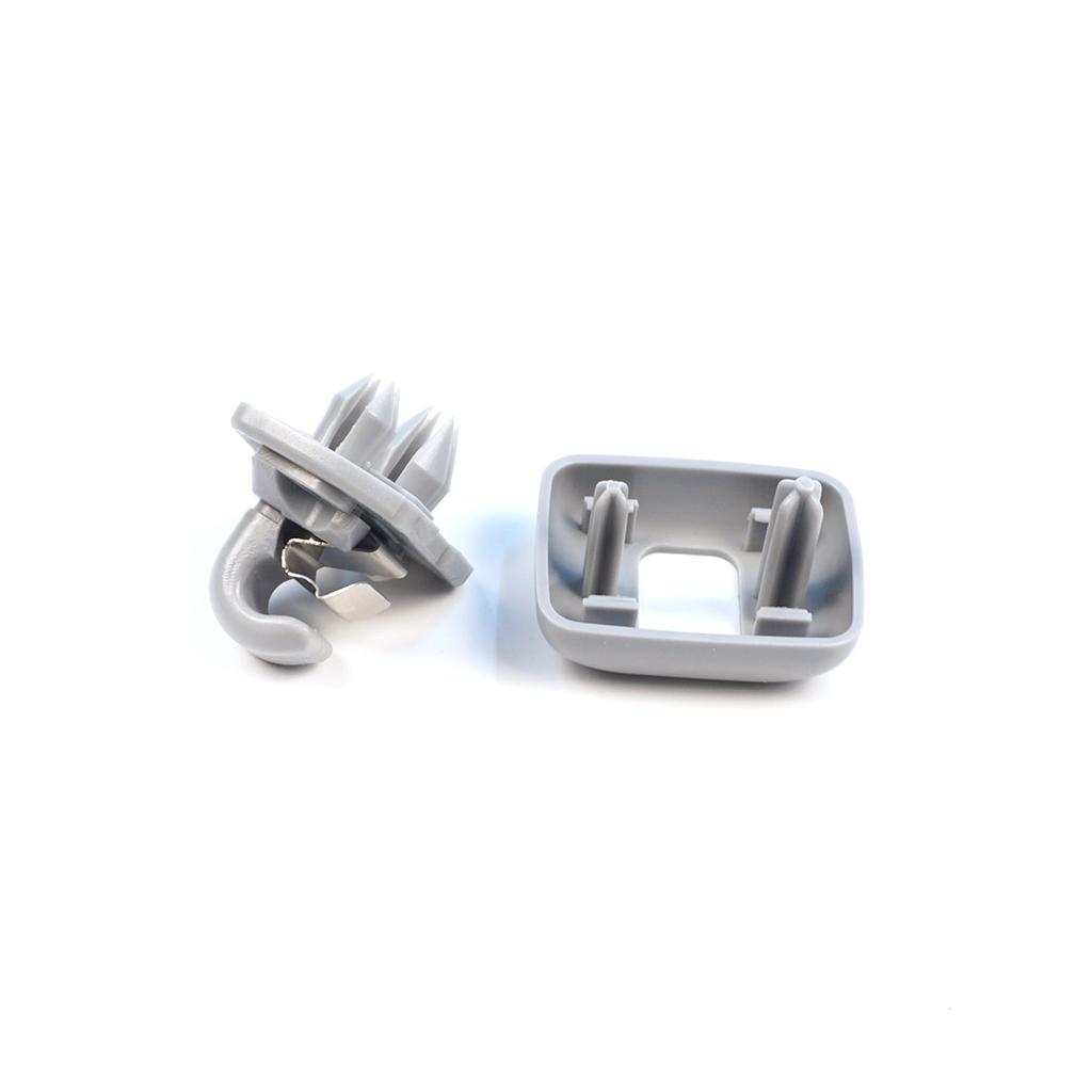 EDP1655 1 Piece Sun Visor Shade Holder Hook Clips Gray Color for  A1 A3 A4 B7 B8 B9 A5 A6 C6 Q2 Q3 Q5 TT Seat Exeo