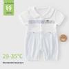 Chic Baby Jumpsuit: Summer Thin Long Sleeve Romper & Air Conditioning Pajamas
