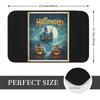 1pc Moonlit Halloween Mansion Non-Slip Doormat Bath Mat Floor Carpet Welcome Rug Home Decor Christmas Decor Xmas