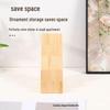 Pre-sale Wooden Business Card and Magazine Display Stand with Non-slip Base
