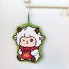 Cartoon Sheep Design Hanging Hand Towel Super Absorbent Thick Durable for Kitchen Bathroom Home Cleaning