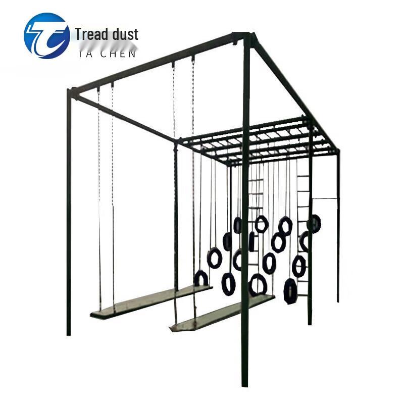 Military Obstacle Course Tire Climber