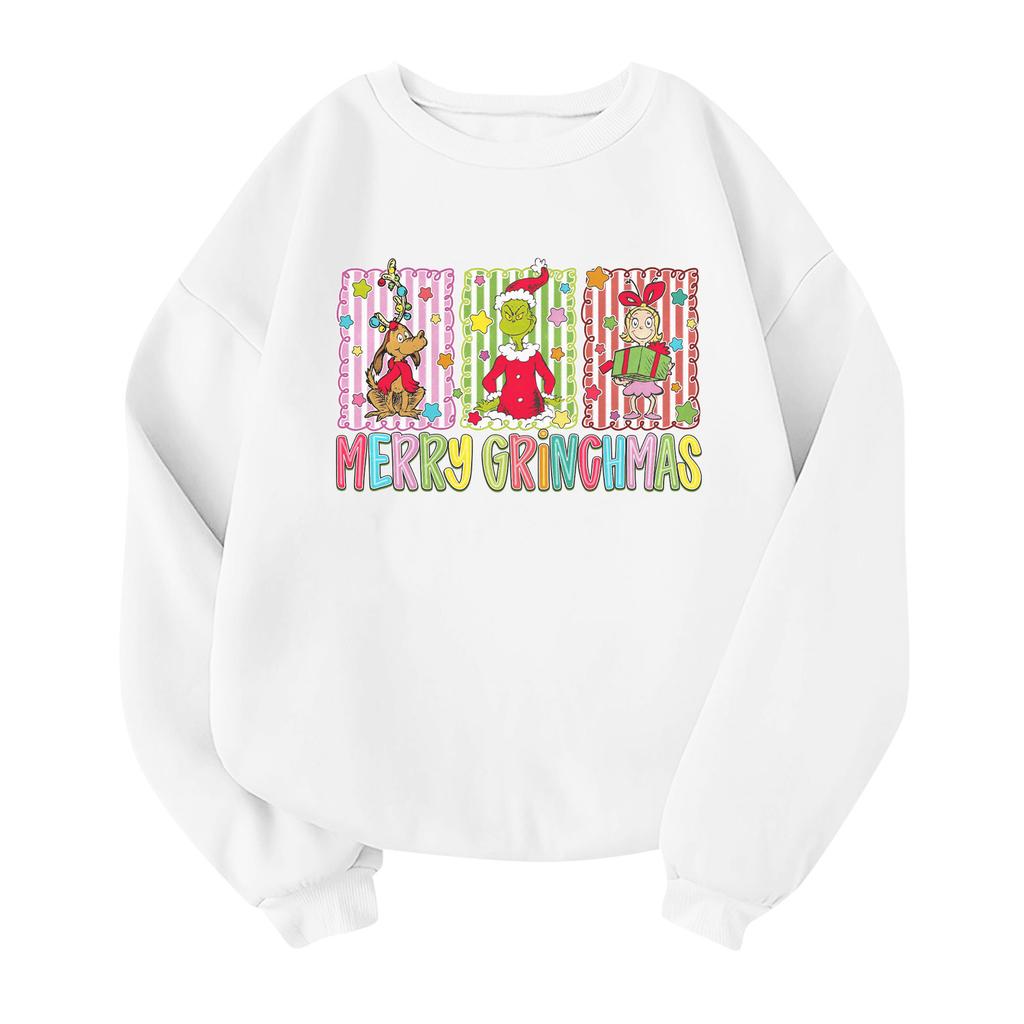 Children's Fashionable Lightweight Long-sleeved Round Neck Pullover With Pockets Printed Pullover