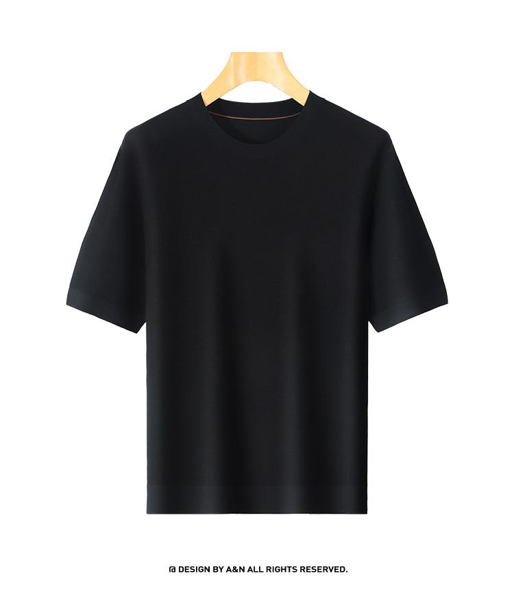 Men's Mulberry Silk, Linen & Long Staple Cotton T-Shirt