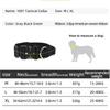 Adjustable Tactical Dog Collar Suitable For Medium Large Dogs Walking Training Collar Labrador Husky French Bulldog Collars Dog Supplies Decor