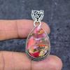 Natural Copper Tourmaline 925 Sterling Silver Jewelry Pendant 1.97" ET-4791