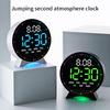 Digital Alarm Clock for Bedroom Electric Desk Clock with Large Number Temperature USB Port Loud Alarm LED Digital Clock
