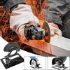 Universal Angle Grinder Protective Shield Adjustable Thickened Cutting Guard Bracket Fit 100-125mm Grinders for Masonry Cutting