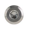 Titanium Alloy M8x20 22 30 33mm Motorcycle Disc Brake Caliper Bolts For Yamaha Suzuki 6pcs (M8x20mm, Titanium)