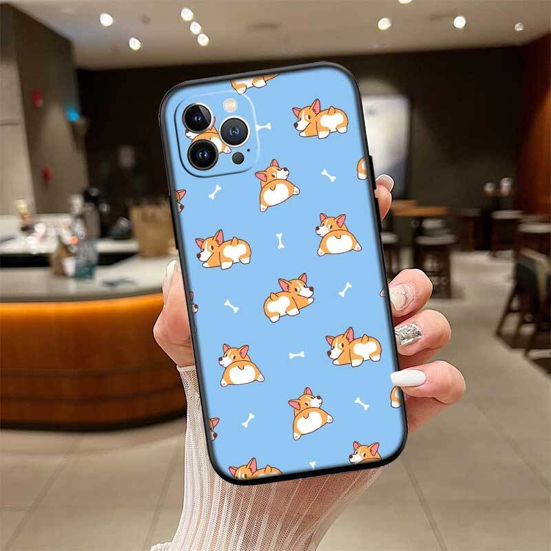 Cartoon Cute DOG Phone Case for Motorola Edge 60 60s 70 G86 G56 G54 E14 G04S G45 G54 G64 X30 X40 X50 S30 S50 Pro Power Tylus