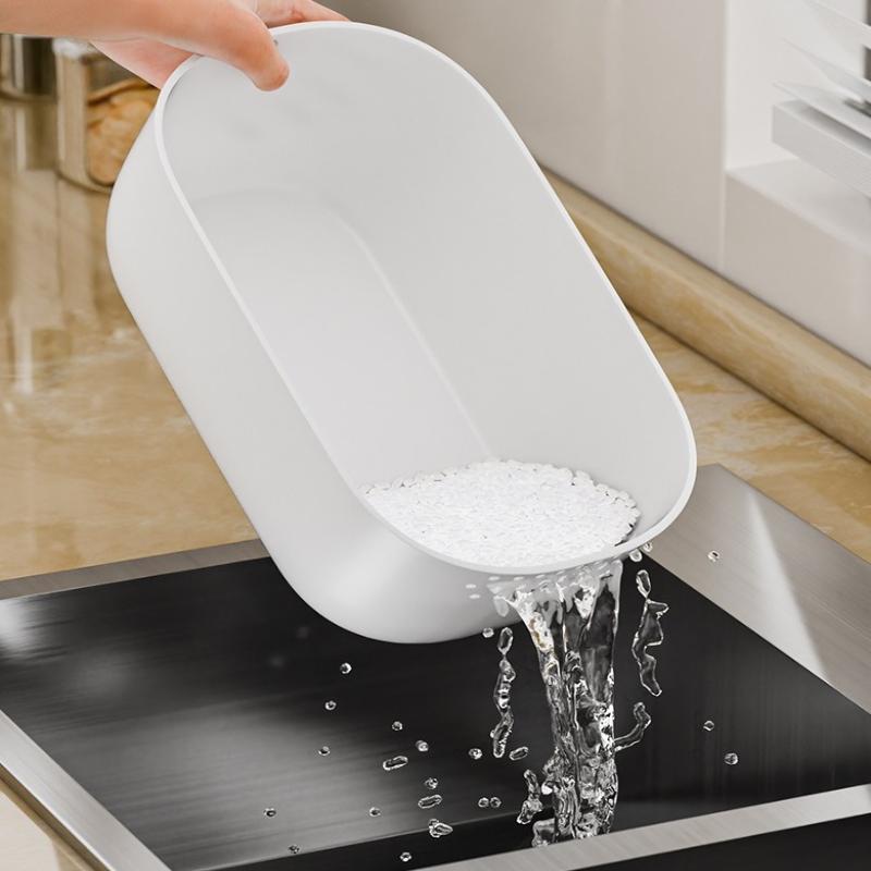 Double-Layer Snack Fruit Food Storage Box Household Fruit Plate Drain Tray Special Storage Basket For Lazy People