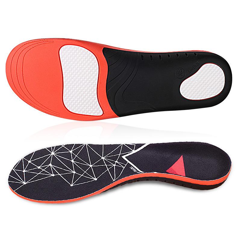 High Elastic Shock Absorption Sweat Absorption Sports Insole Foot Valgus Flat Foot Full Pad Arch Support Insole