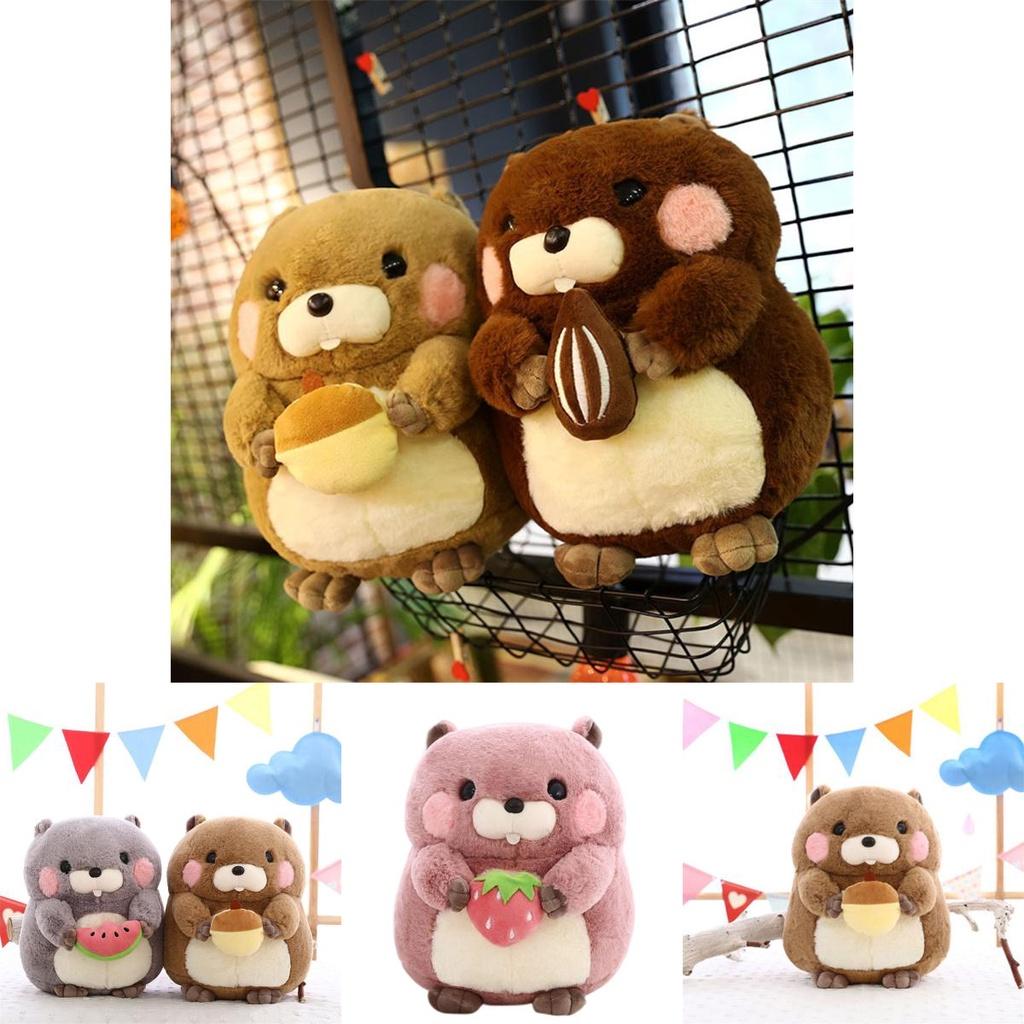 Cute Groundhog Plush Toy Soft And Huggable Stuffed Animal For Kids And Pets